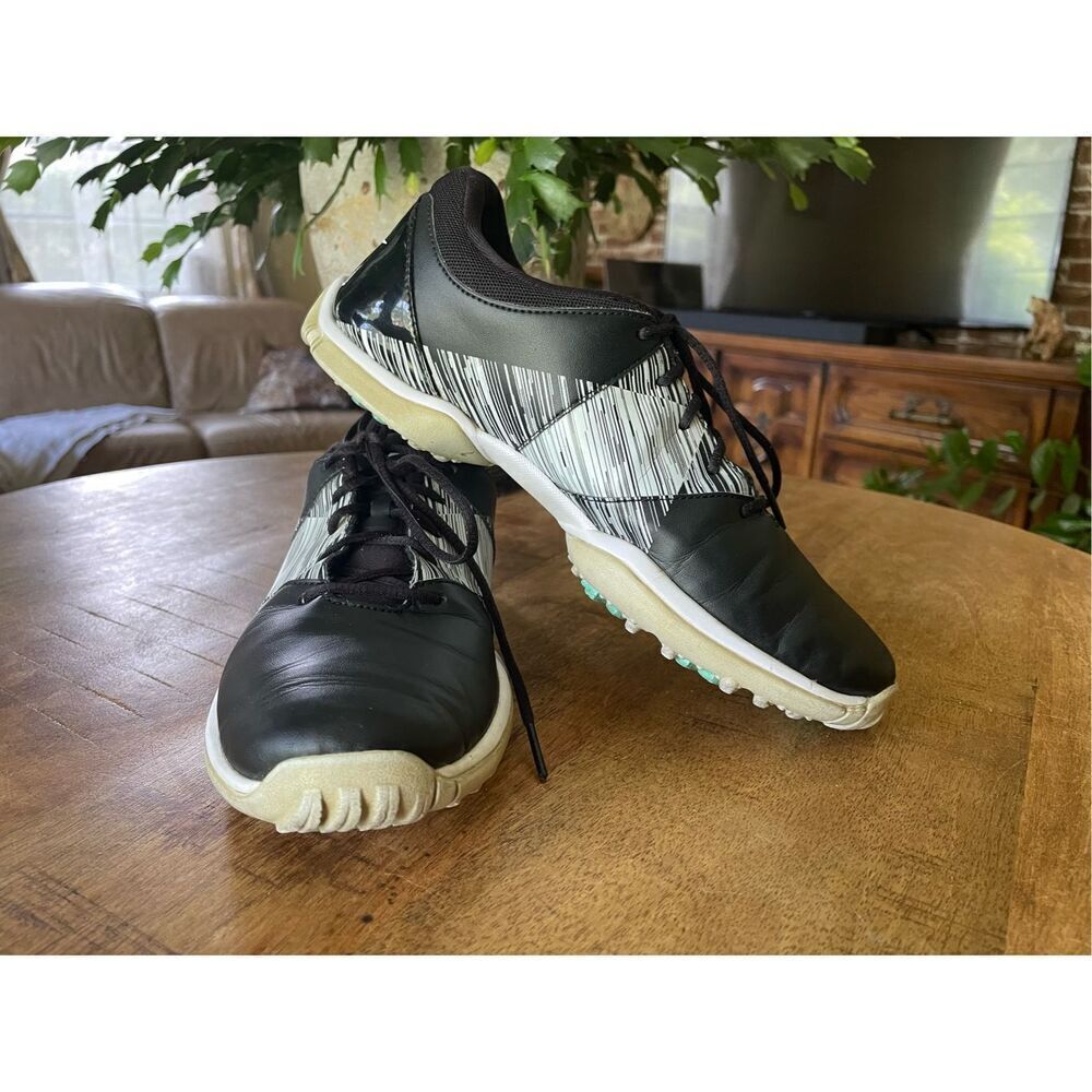 Nike Women's Black White Golf/Training Shoes